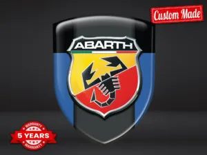 Fiat Abarth Pegatinas Auto Carreras Profesional Personalizables